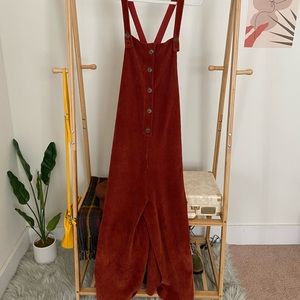 Madewell Ribbed Corduroy Overall Jumpsuit